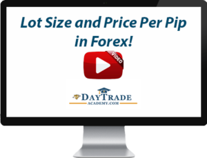 Lot Size and Price Per Pip in Forex